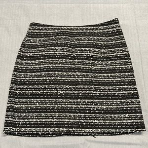 Bagatelle collection, tweed mini skirt sz M